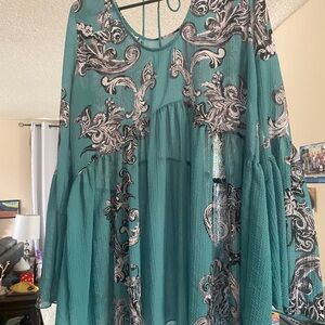 Funky Free People dress! SO cute!